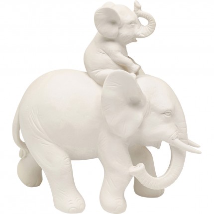 Deco elephant Dumbo Uno beige Kare Design