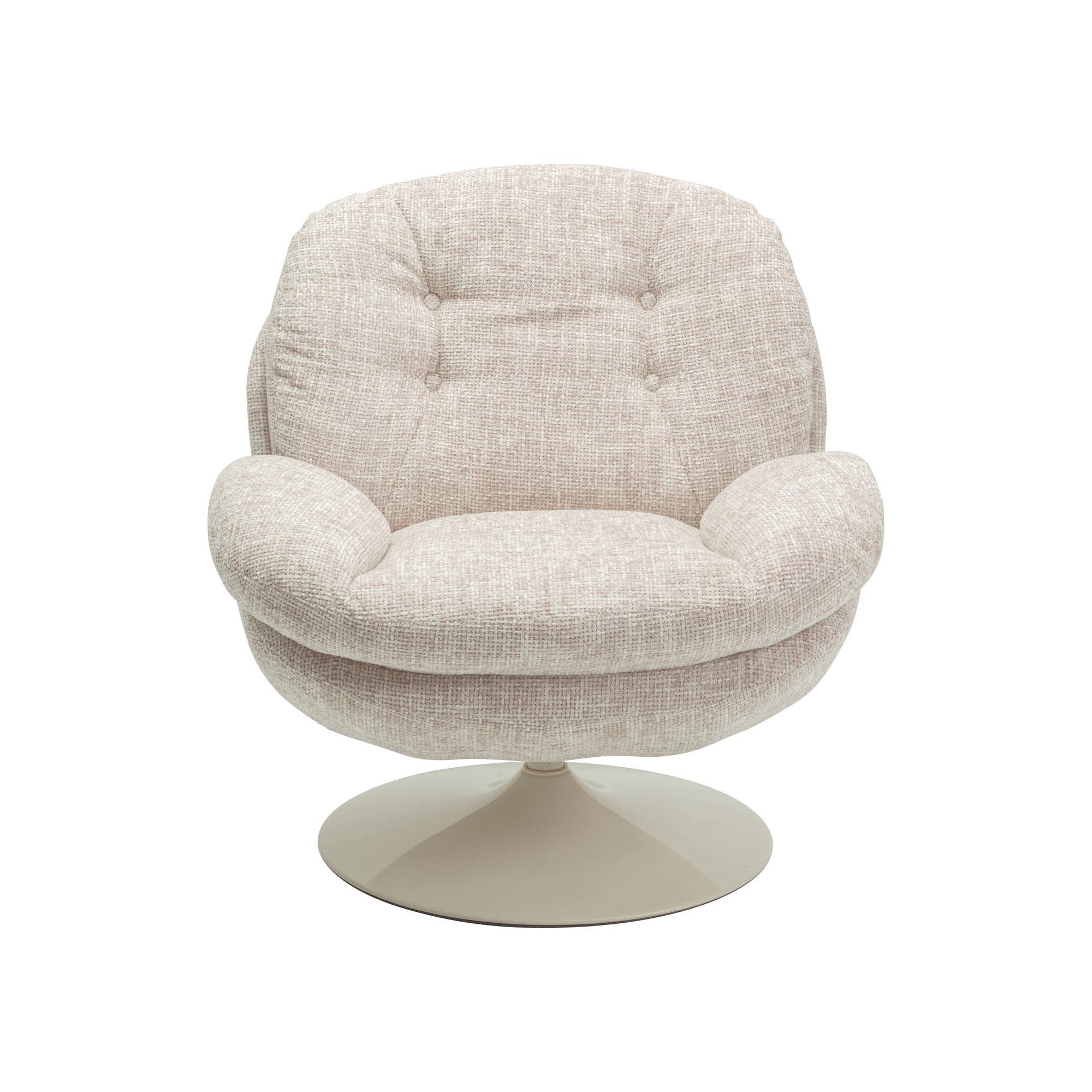 Fauteuil pivotant Cosy beige