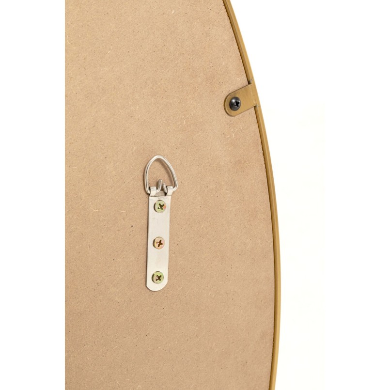Mirror gold lips Ø100cm Kare Design