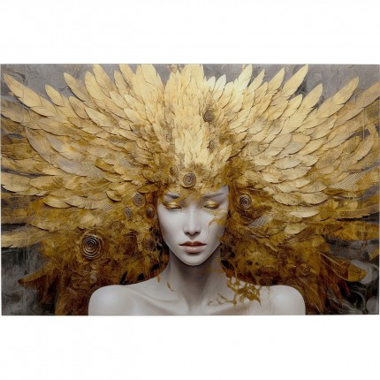 Tableau en verre femme céleste 120x80cm Kare Design Tableau en verre femme céleste 120x80cm Kare Design
