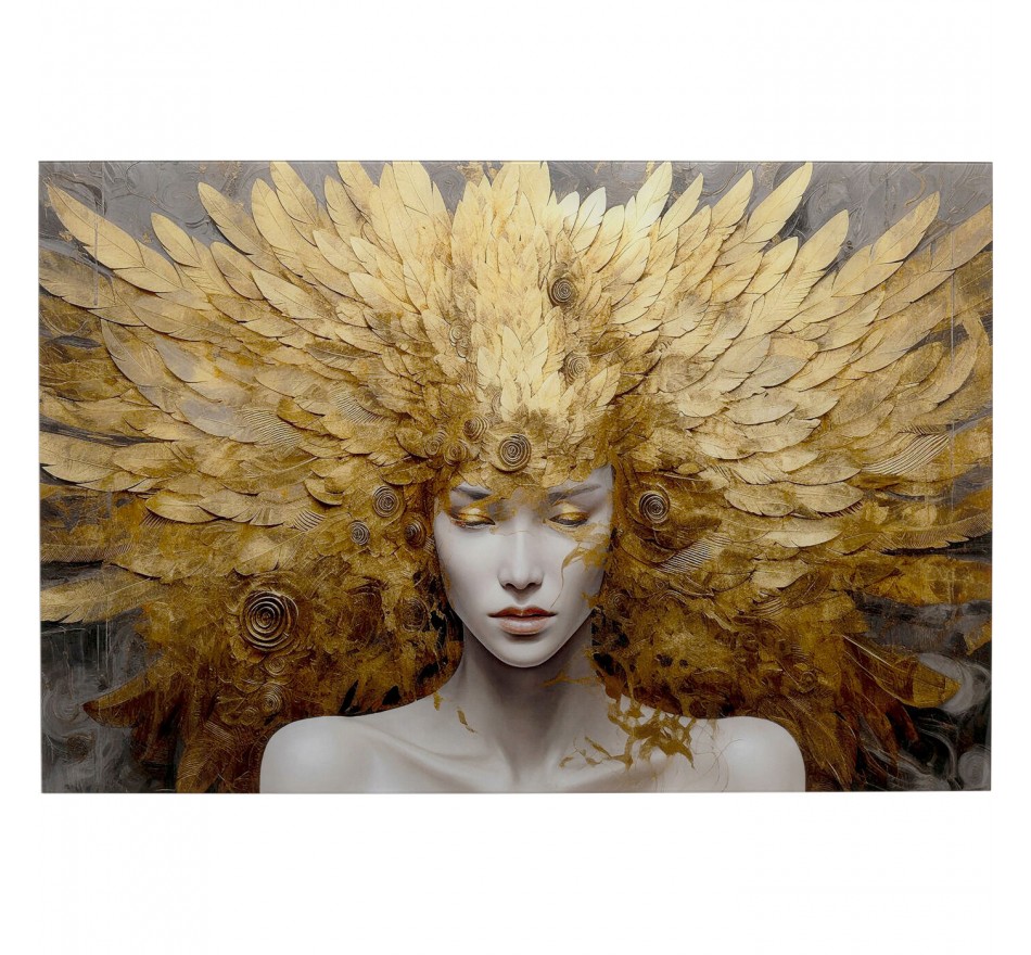 Tableau en verre femme céleste 120x80cm Kare Design Tableau en verre femme céleste 120x80cm Kare Design