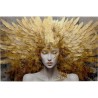 Glass Picture celestial woman 120x80cm Kare Design