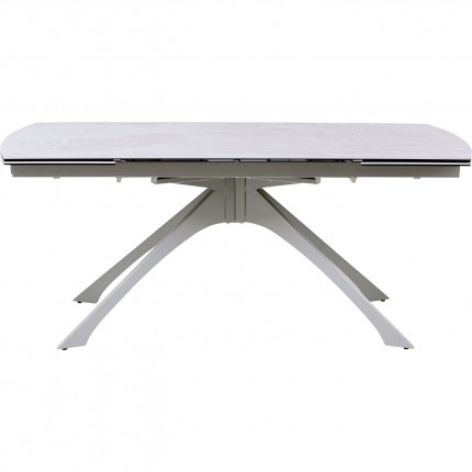 Table à rallonges Lana 260x90cm beige Kare Design