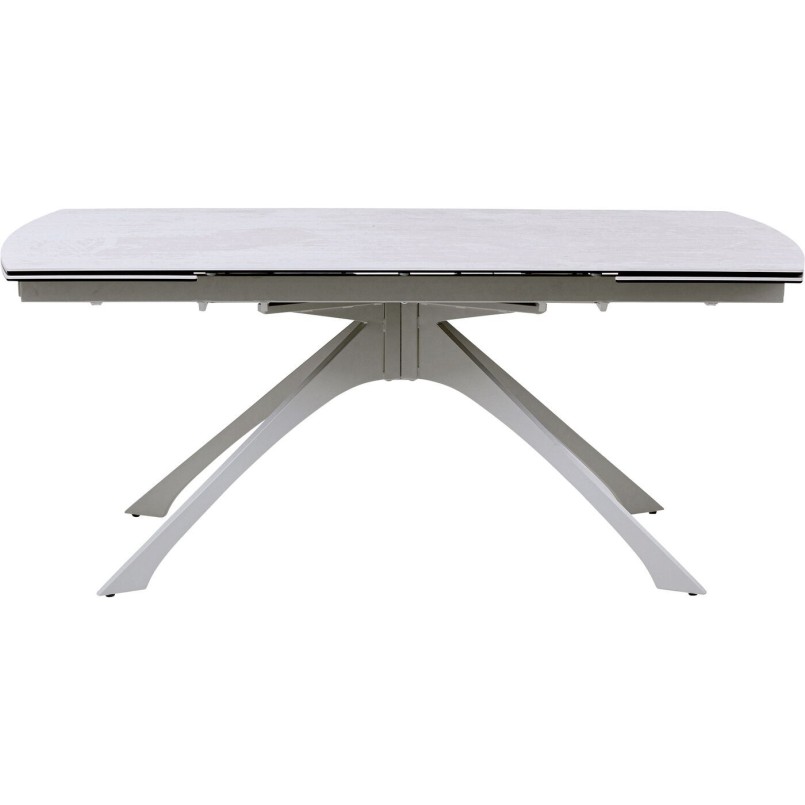 Table à rallonges Lana greige 180(40+40)x90cm