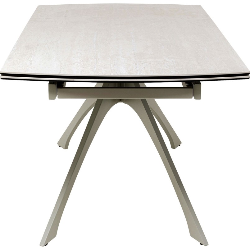 Table à rallonges Lana greige 180(40+40)x90cm