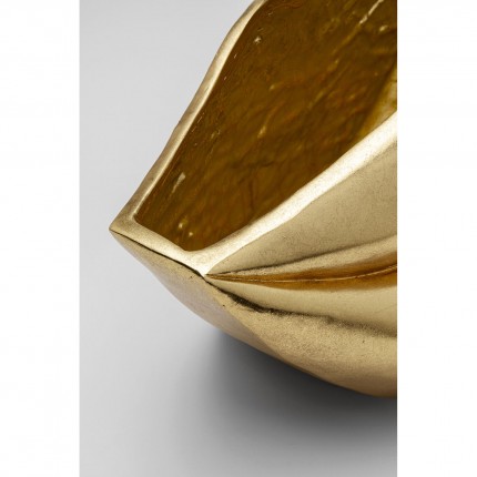 Vase Lips gold Kare Design