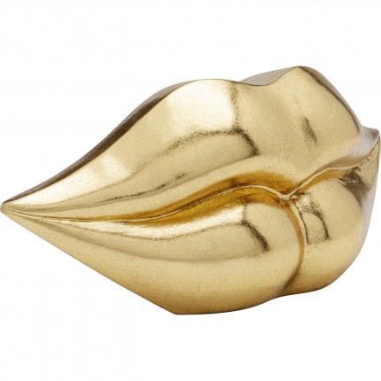 Money Box lips gold Kare Design