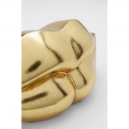 Money Box lips gold Kare Design