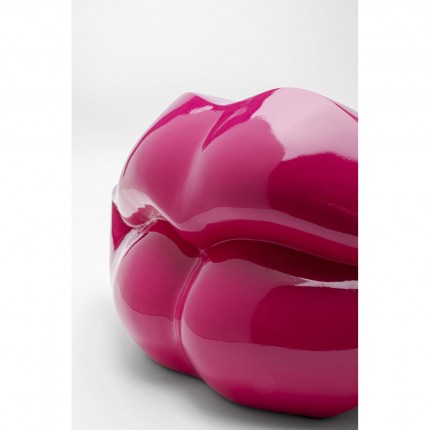 Tirelire lèvres fuchsia 13cm Kare Design
