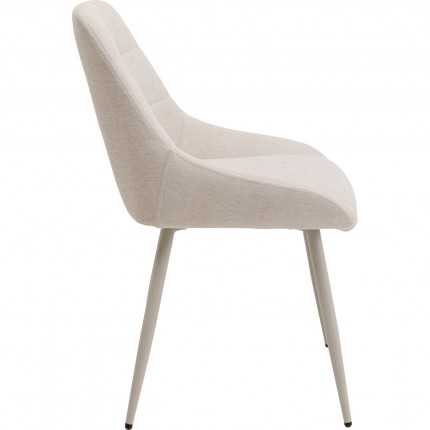 Chaise Ruby beige Kare Design