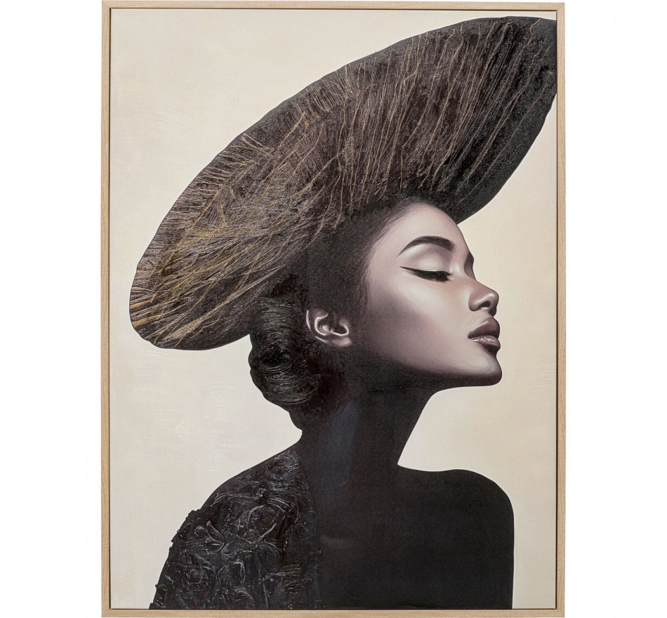 Tableau Frame femme aesthetic droite 90x120cm Kare Design Tableau Frame femme aesthetic droite 90x120cm Kare Design