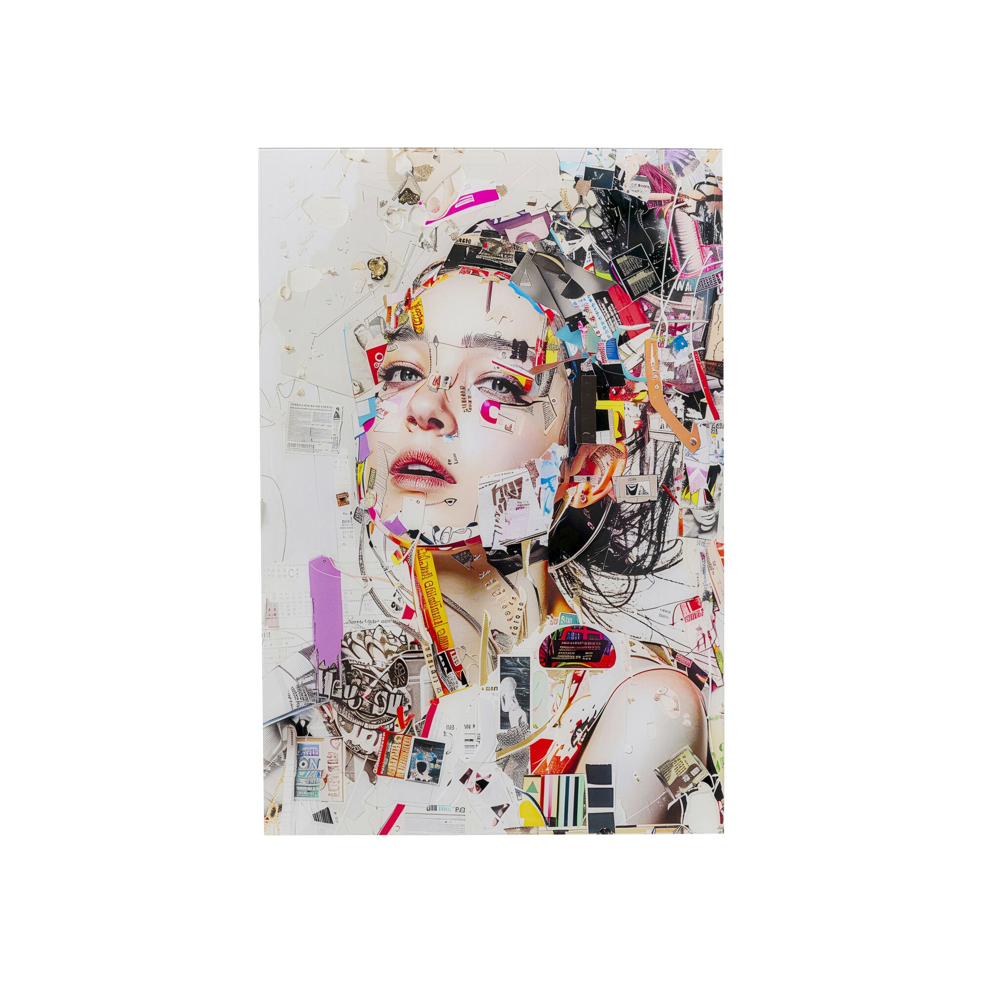 Glass Picture artistic portrait side 80x120cm Kare Design