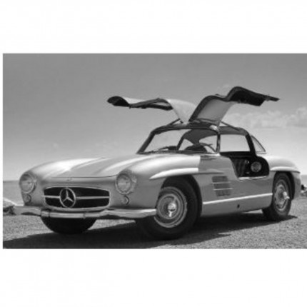 Glass Picture car profile 120x80cm Kare Design