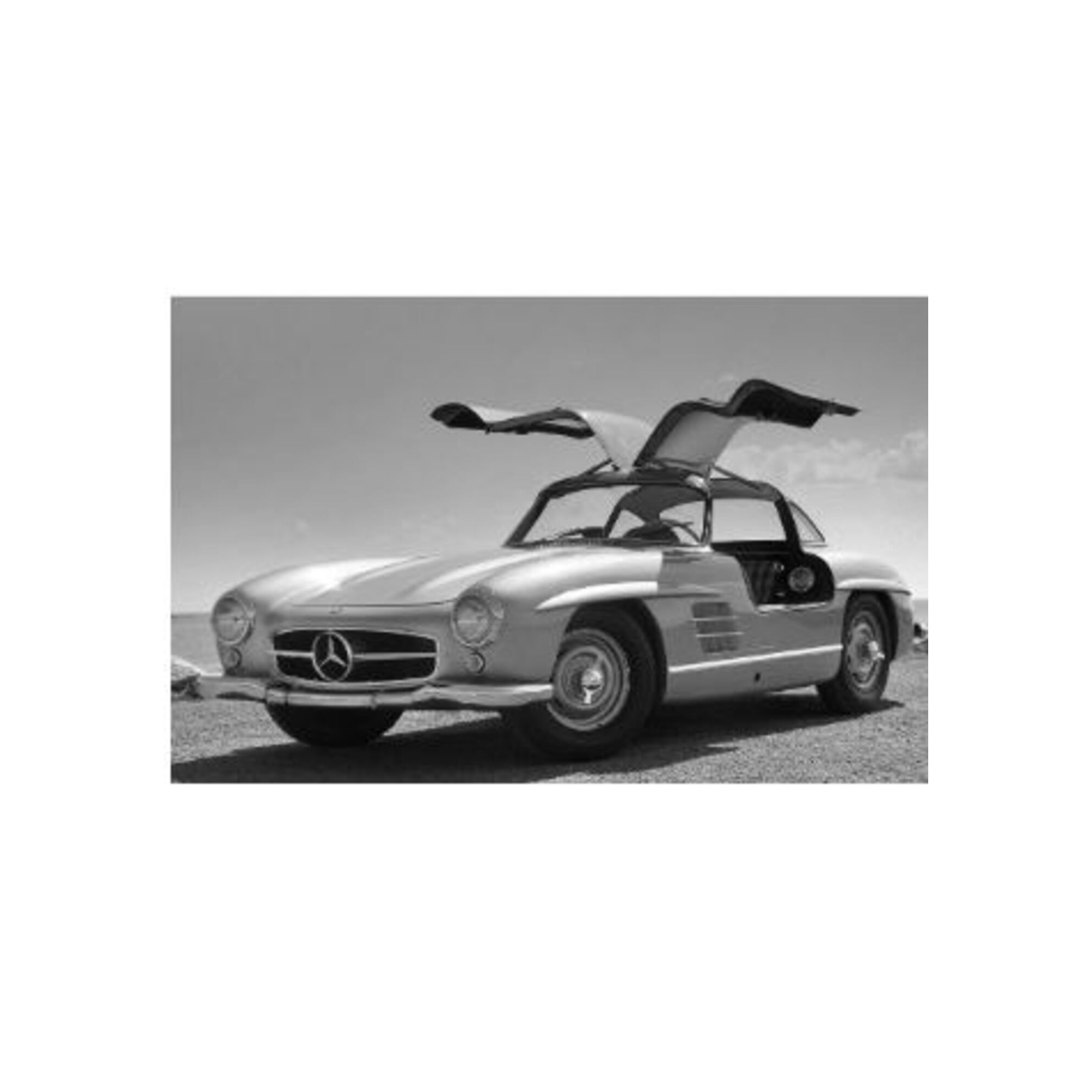 Glass Picture car profile 120x80cm Kare Design