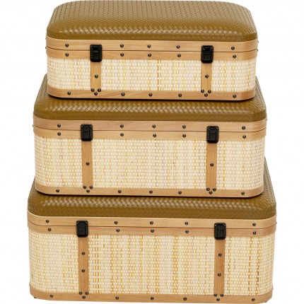 Coffres Viaggo set de 3 Kare Design