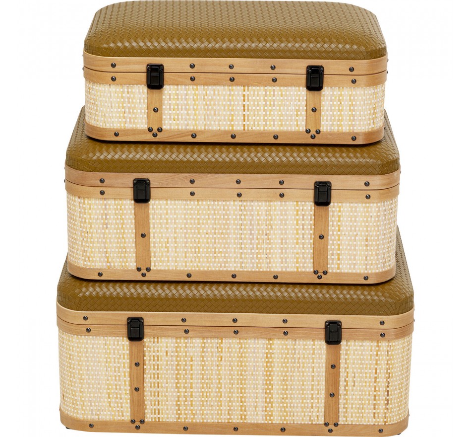 Coffres Viaggo set de 3 Kare Design Coffres Viaggo set de 3 Kare Design