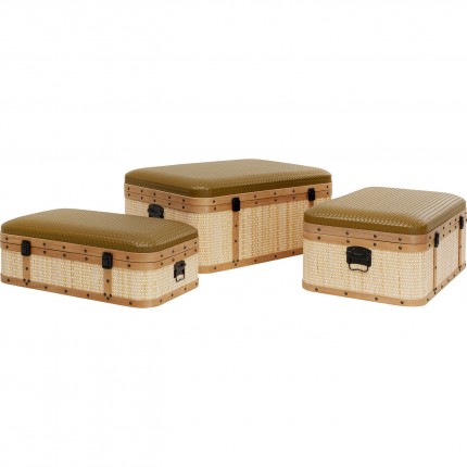 Coffres Viaggo set de 3 Kare Design