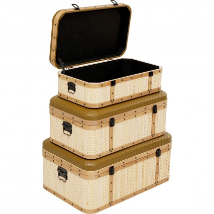 Coffres Viaggo set de 3 Kare Design