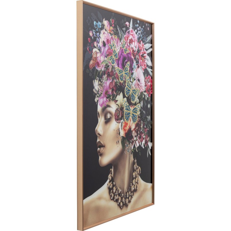 Tableau encadré Muse Glamour 80x120cm