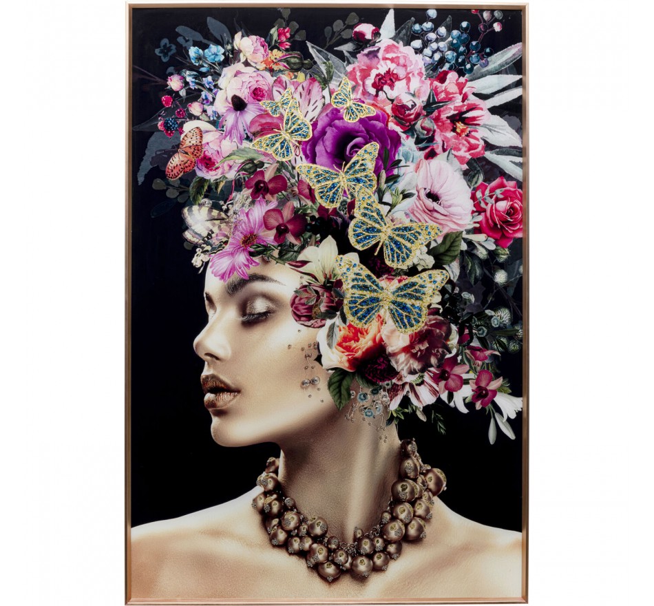 Tableau Muse Glamour 80x120cm Kare Design Tableau Muse Glamour 80x120cm Kare Design