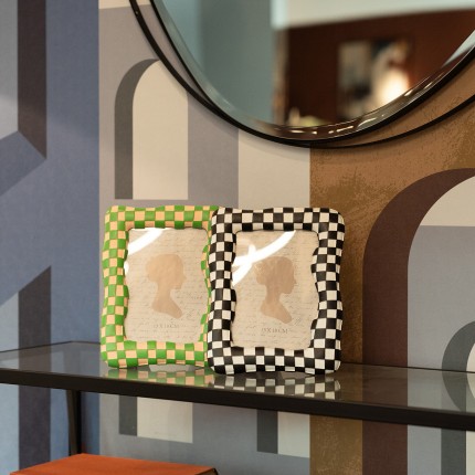 Picture Frame Checker 18x24cm black Kare Design Picture Frame Checker 18x24cm black Kare Design