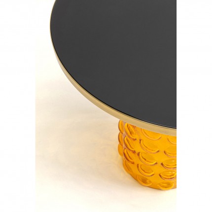 Table d'appoint Lola 50cm jaune Kare Design