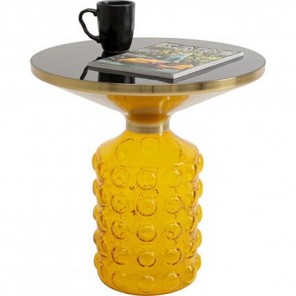 Table d'appoint Lola 50cm jaune Kare Design
