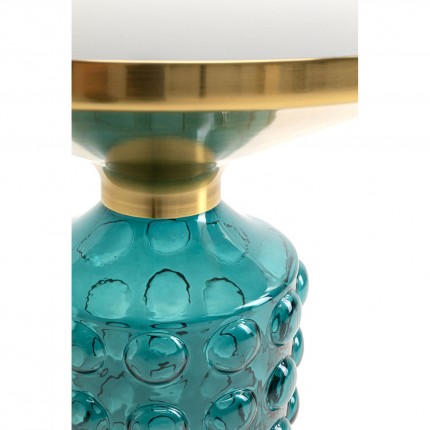 Table d'appoint Lola 50cm bleue Kare Design