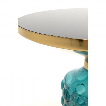 Table d'appoint Lola 50cm bleue Kare Design