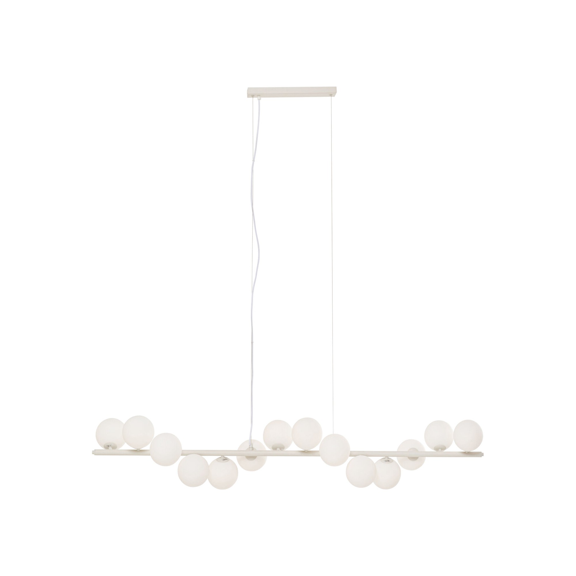 Suspension Scala Balls Milky greige 150cm