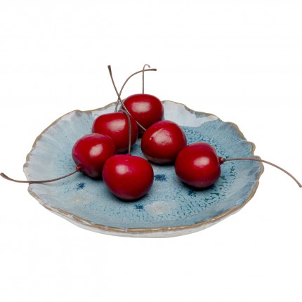 Plates Mina Ø14cm blue (6/set) Kare Design