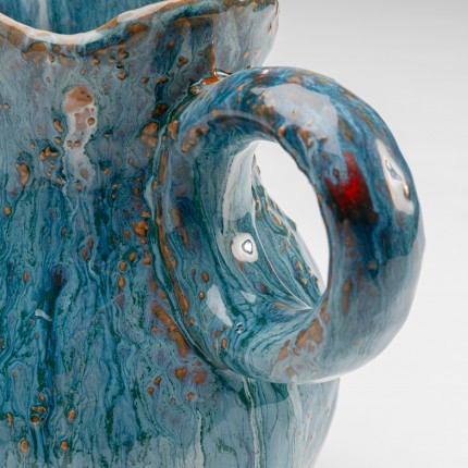 Carafe Mina grès bleu Kare Design