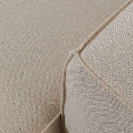 Outdoor Corner Sofa Kalua 2-Seater cream Kare Design