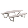 Picnic Table Corfu grey Gescova