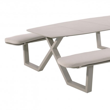 Picnic Table Corfu grey Gescova