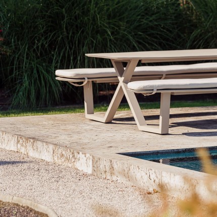 Picnic Table Corfu grey Gescova