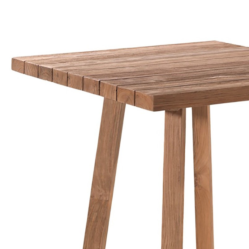 Table de jardin carrée en teck - Ella - Gescova