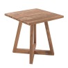 Table de jardin carrée en teck - Ella - Gescova