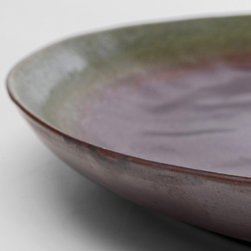 Earthenware plates set of 4 violets - Hermosa - Kare Design