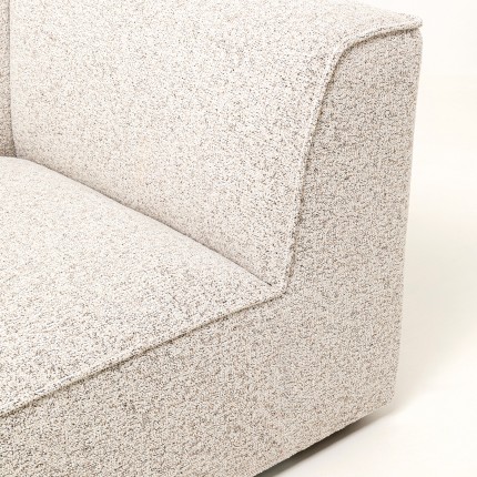 Assise d'angle canapé Casanova gris Kare Design