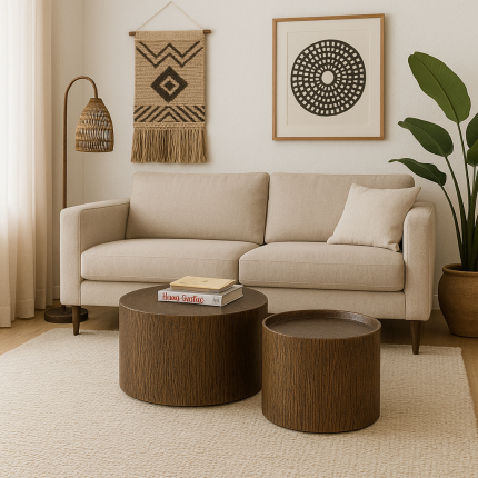 Tables basses Casablanca set de 2 Kare Design Tables basses Casablanca set de 2 Kare Design