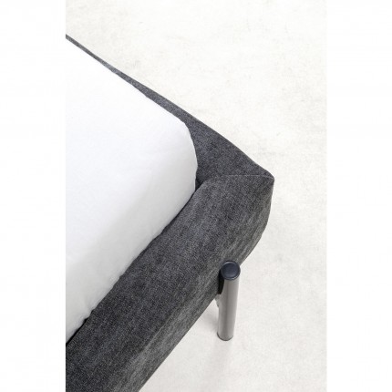 Lit Tivoli 180x200cm gris Kare Design
