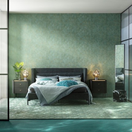 Lit Tivoli 180x200cm gris Kare Design