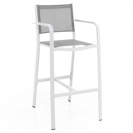 Bar stool Poniente white Gescova