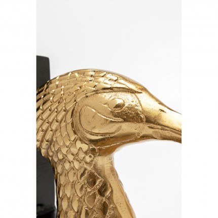 Serre-livres oiseaux dorés set de 2 Kare Design