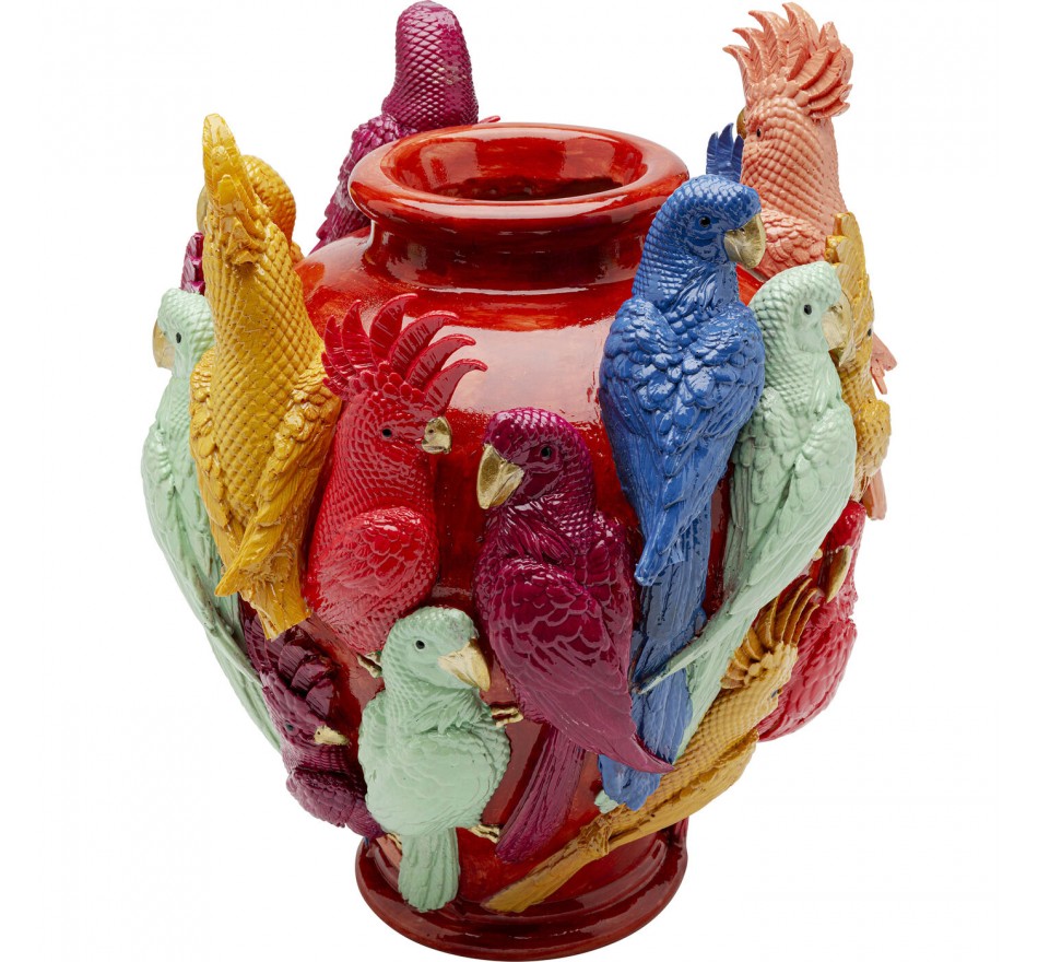 Vase exotic birds 35cm Kare Design Vase exotic birds 35cm Kare Design