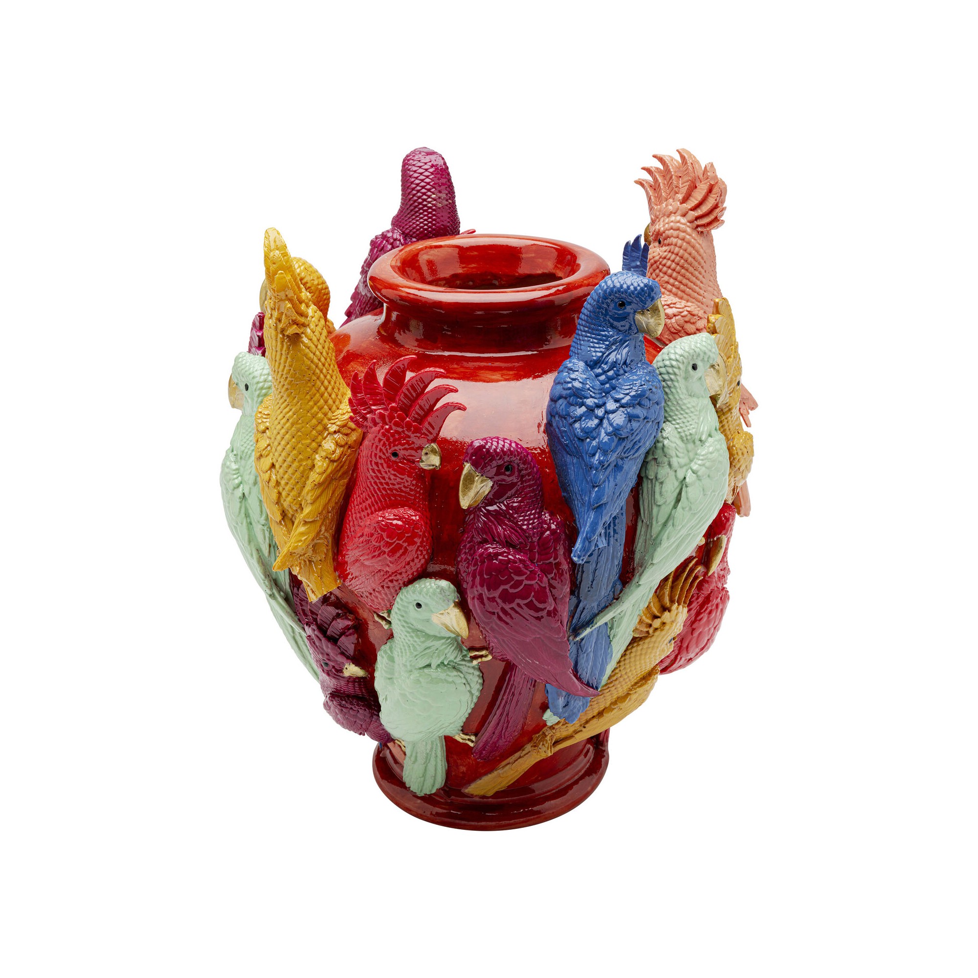 Vase Birds Gossip 35cm colore