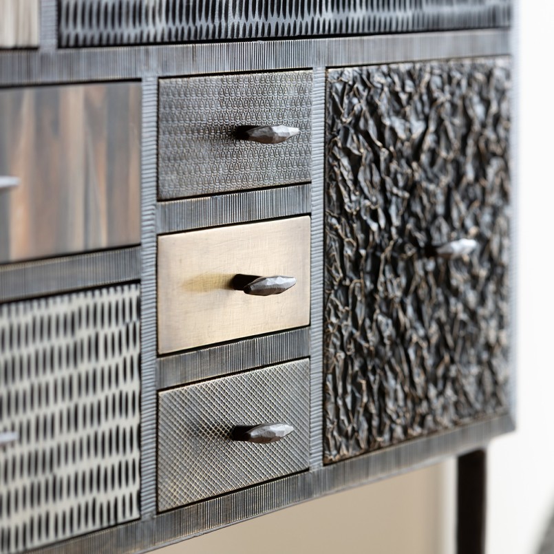 Chiffonnier ethnique gris - Chalet - Kare Design