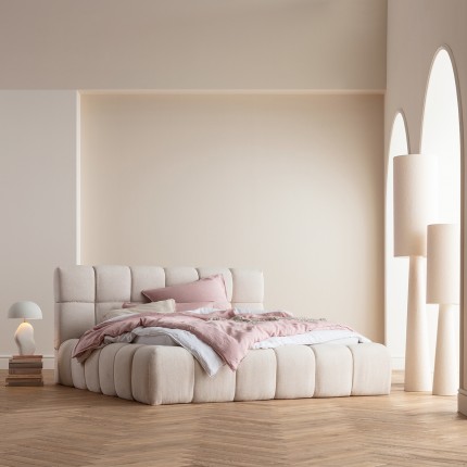 Lampadaire Marleen Boucle 130cm beige Kare Design