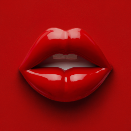 Déco murale lèvres rouges - Kare Design